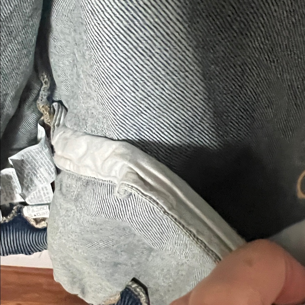 Zara Blue Denim Jacket - Picture 8 of 12